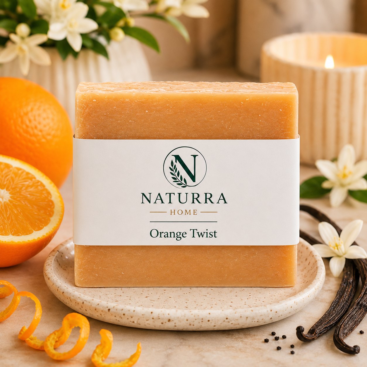 CREAMY ORANGE TWIST — Orange + Vanilla Artisan Bar